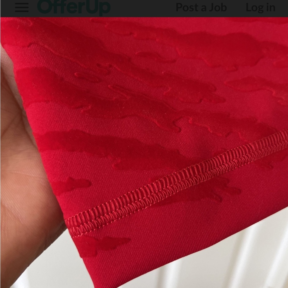 NWT Lululemon Wunder Under HR MSRP $118 Tight 25” Lunar Red (VERY RARE) Size 4 - Picture 5 of 8